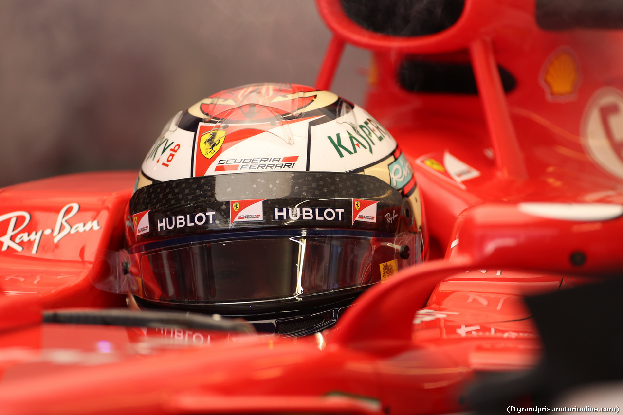 GP RUSSIA, 29.04.2017 - Prove Libere 3, Kimi Raikkonen (FIN) Ferrari SF70H
