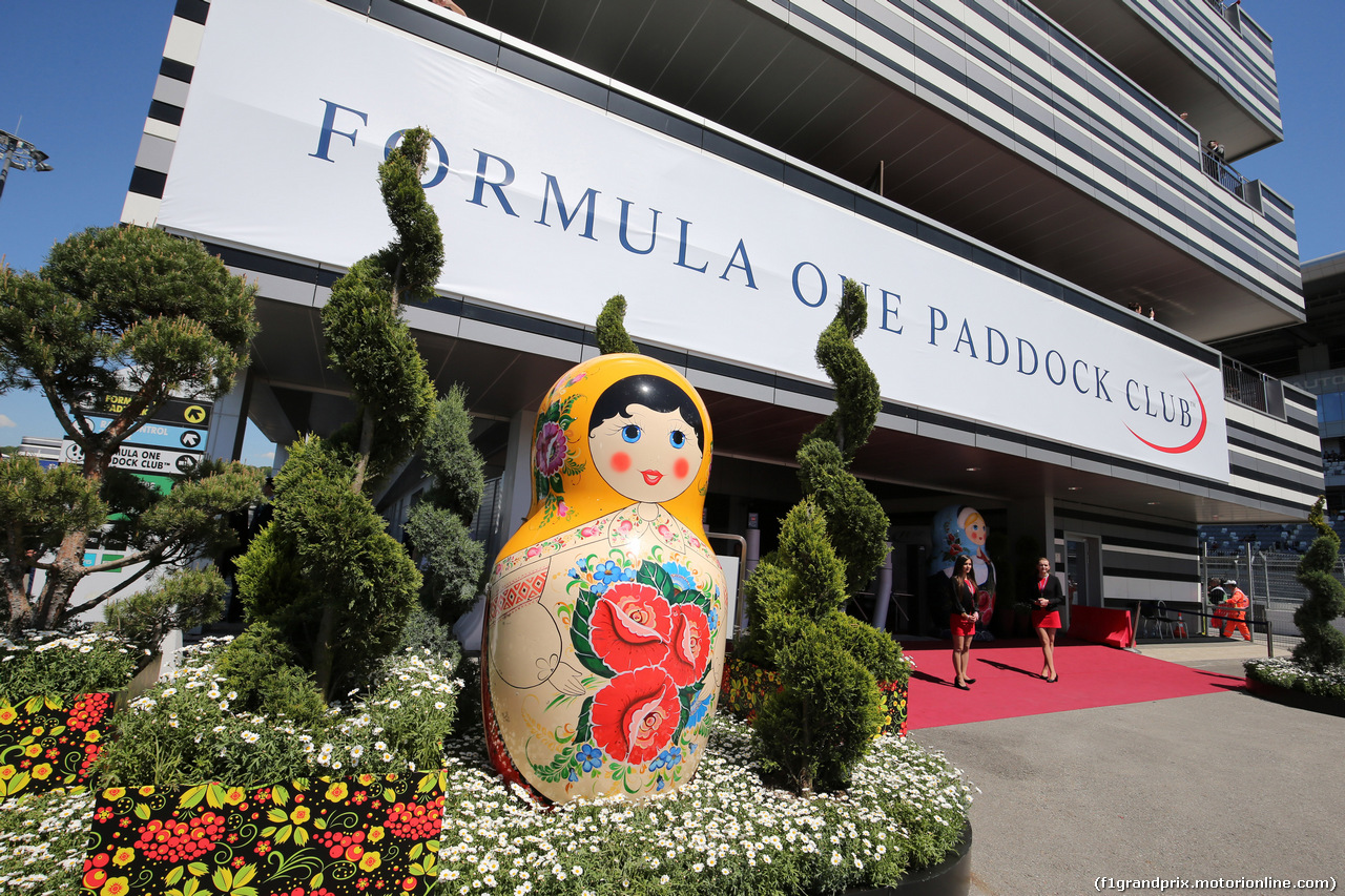 GP RUSSIA, 29.04.2017 - Prove Libere 3, Circuit Atmosphere