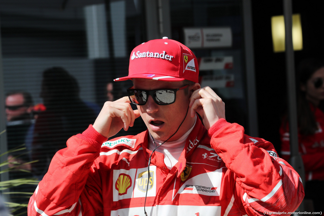 GP RUSSIA, 29.04.2017 - Qualifiche, Kimi Raikkonen (FIN) Ferrari SF70H