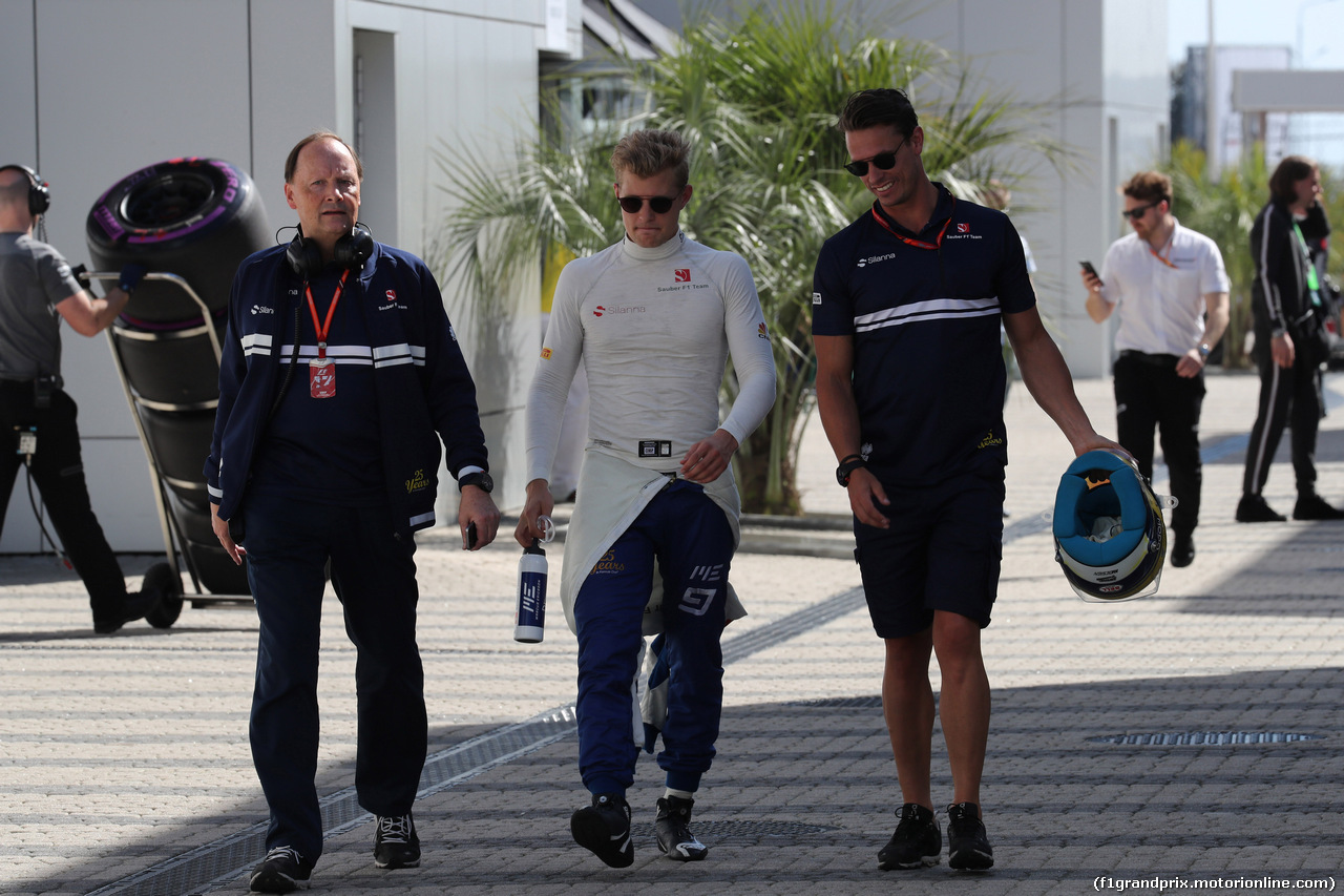 GP RUSSIA, 29.04.2017 - Qualifiche, Marcus Ericsson (SUE) Sauber C36