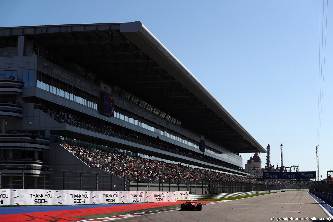 GP RUSSIA, 29.04.2017 - Qualifiche, Sebastian Vettel (GER) Ferrari SF70H
