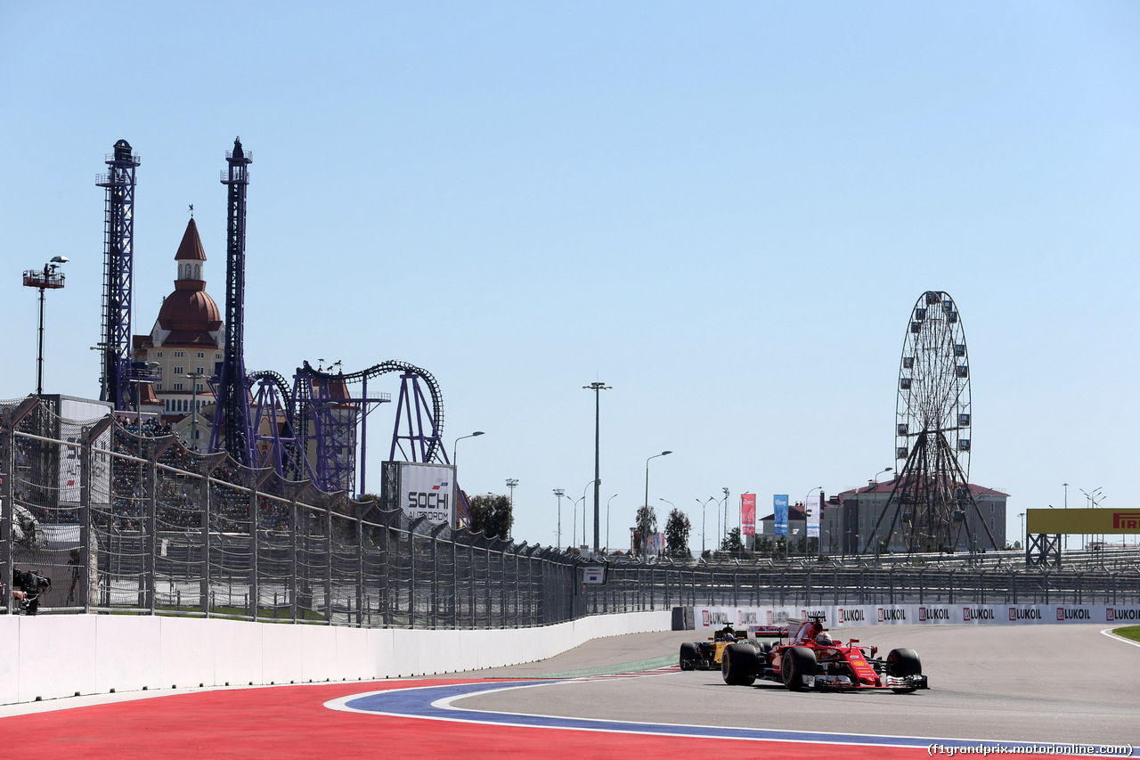 GP RUSSIA, 29.04.2017 - Qualifiche, Sebastian Vettel (GER) Ferrari SF70H