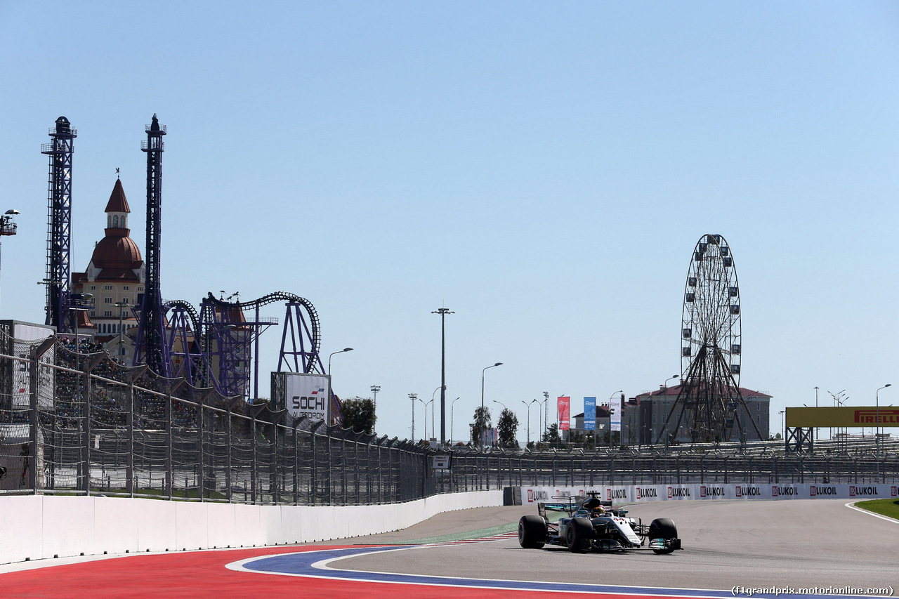 GP RUSSIA, 29.04.2017 - Qualifiche, Lewis Hamilton (GBR) Mercedes AMG F1 W08