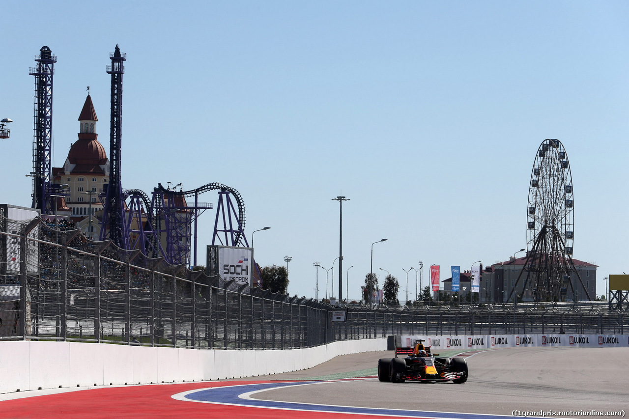 GP RUSSIA, 29.04.2017 - Qualifiche, Daniel Ricciardo (AUS) Red Bull Racing RB13