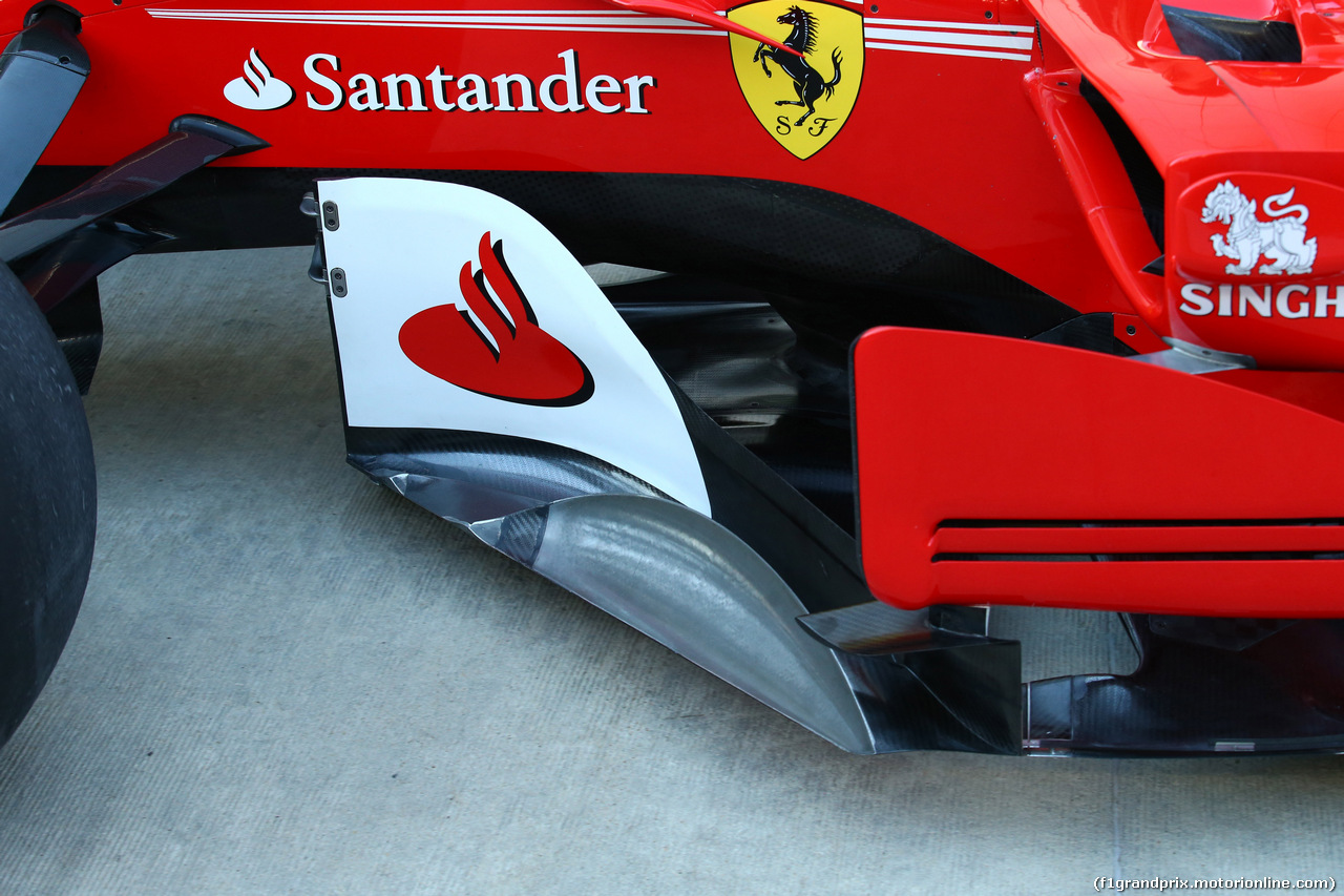 GP RUSSIA, 27.04.2017 - Ferrari SF70H, detail