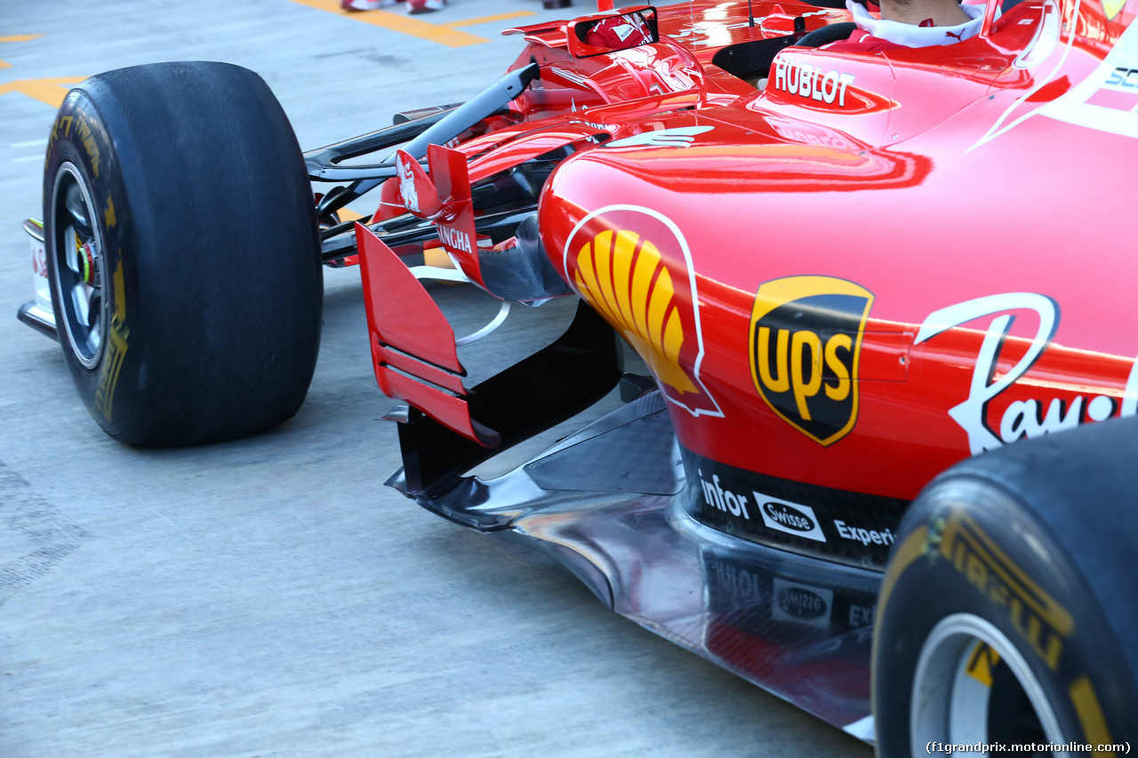 GP RUSSIA, 27.04.2017 - Ferrari SF70H, detail