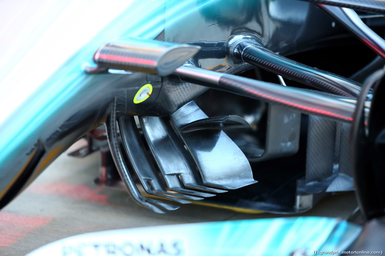 GP RUSSIA, 27.04.2017 - Mercedes AMG F1 W08, detail