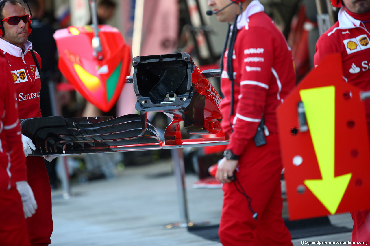 GP RUSSIA, 27.04.2017 - Ferrari SF70H, detail