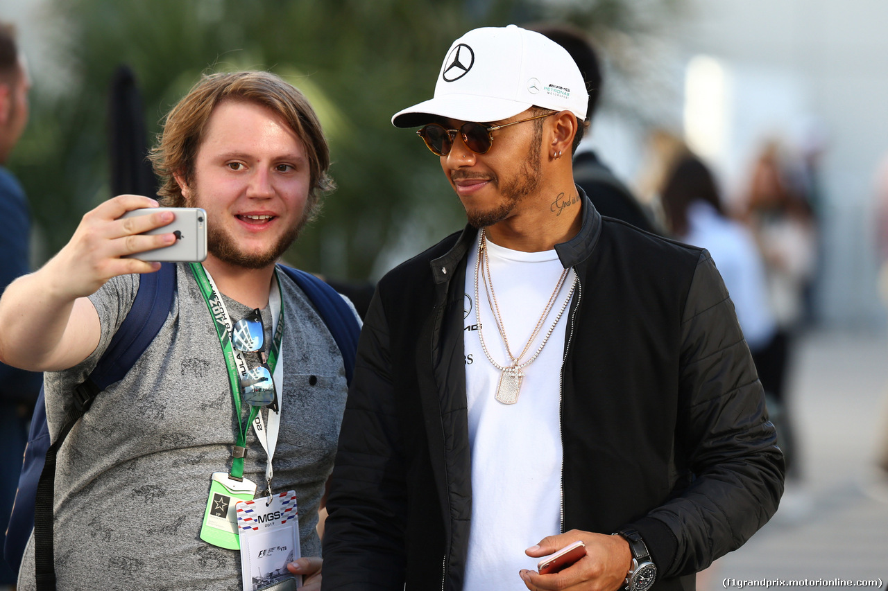 GP RUSSIA, 27.04.2017 - Lewis Hamilton (GBR) Mercedes AMG F1 W08