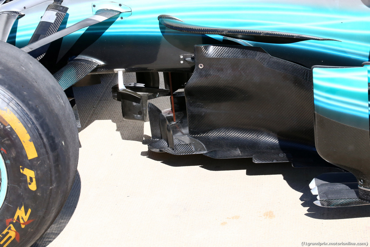 GP RUSSIA, 28.04.2017 - Mercedes AMG F1 W08, detail