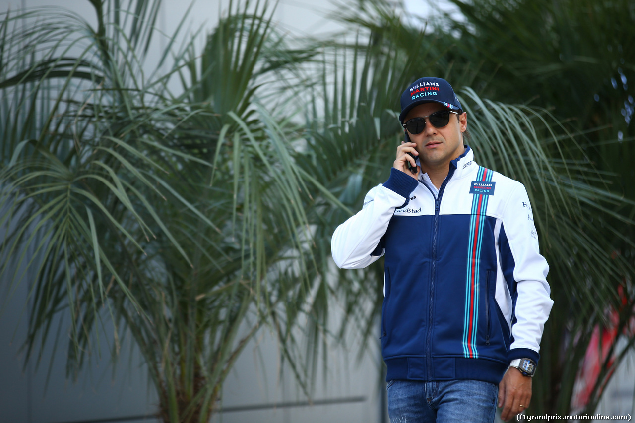 GP RUSSIA, 28.04.2017 - Felipe Massa (BRA) Williams FW40