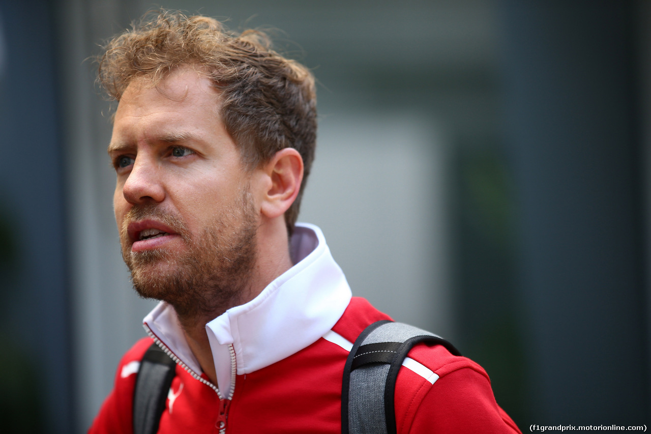GP RUSSIA, 28.04.2017 - Sebastian Vettel (GER) Ferrari SF70H