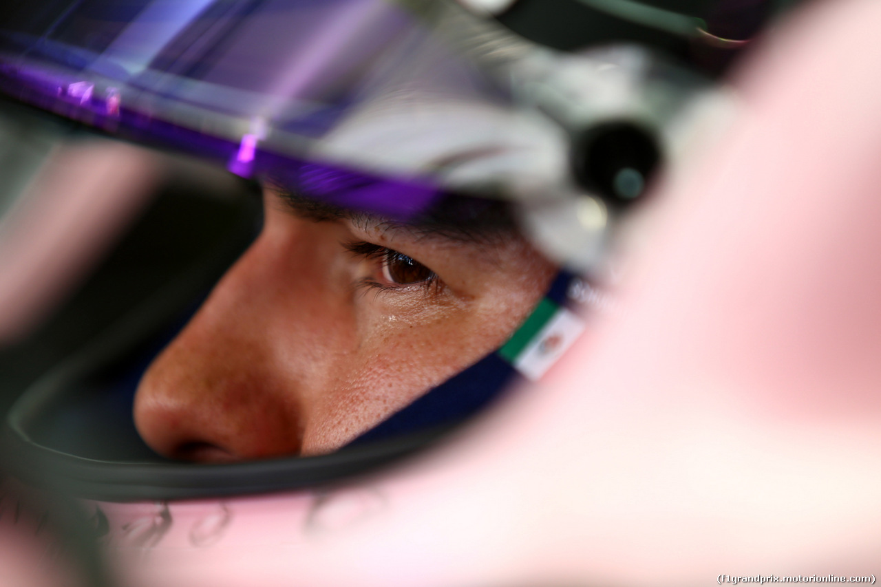 GP RUSSIA, 28.04.2017 - Prove Libere 1, Sergio Perez (MEX) Sahara Force India F1 VJM010