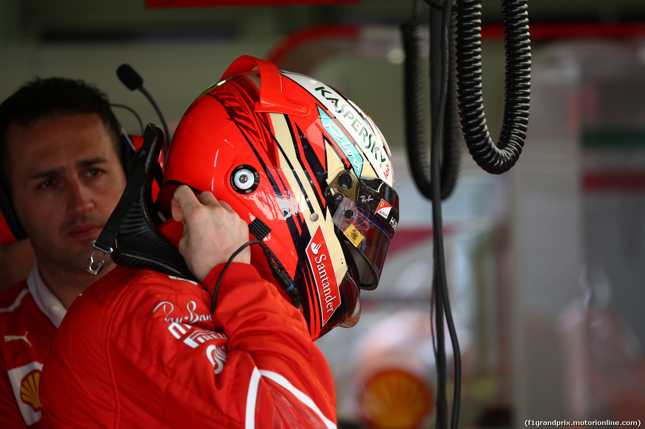 GP RUSSIA, 28.04.2017 - Prove Libere 1, Kimi Raikkonen (FIN) Ferrari SF70H