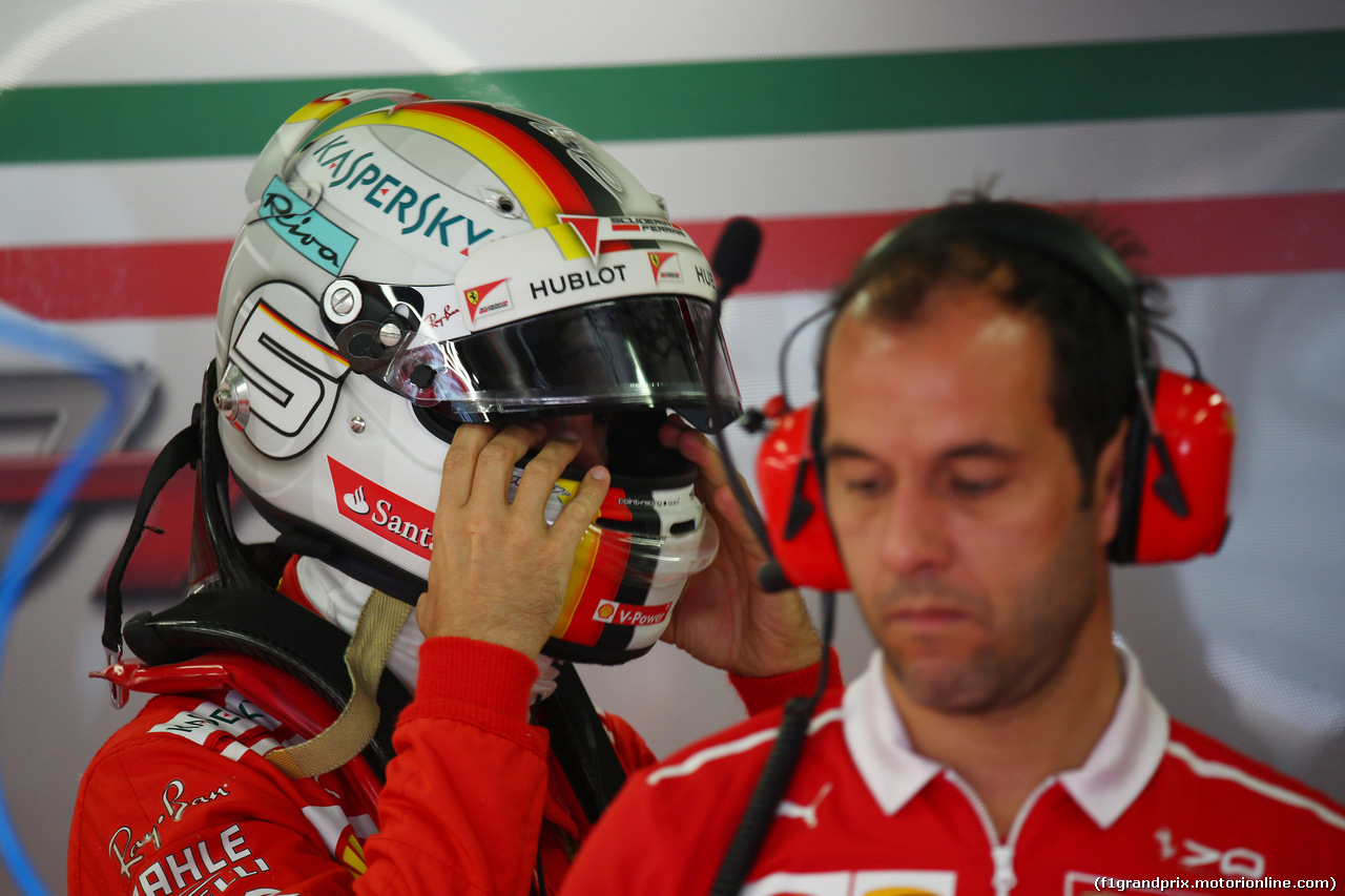 GP RUSSIA, 28.04.2017 - Prove Libere 1, Sebastian Vettel (GER) Ferrari SF70H