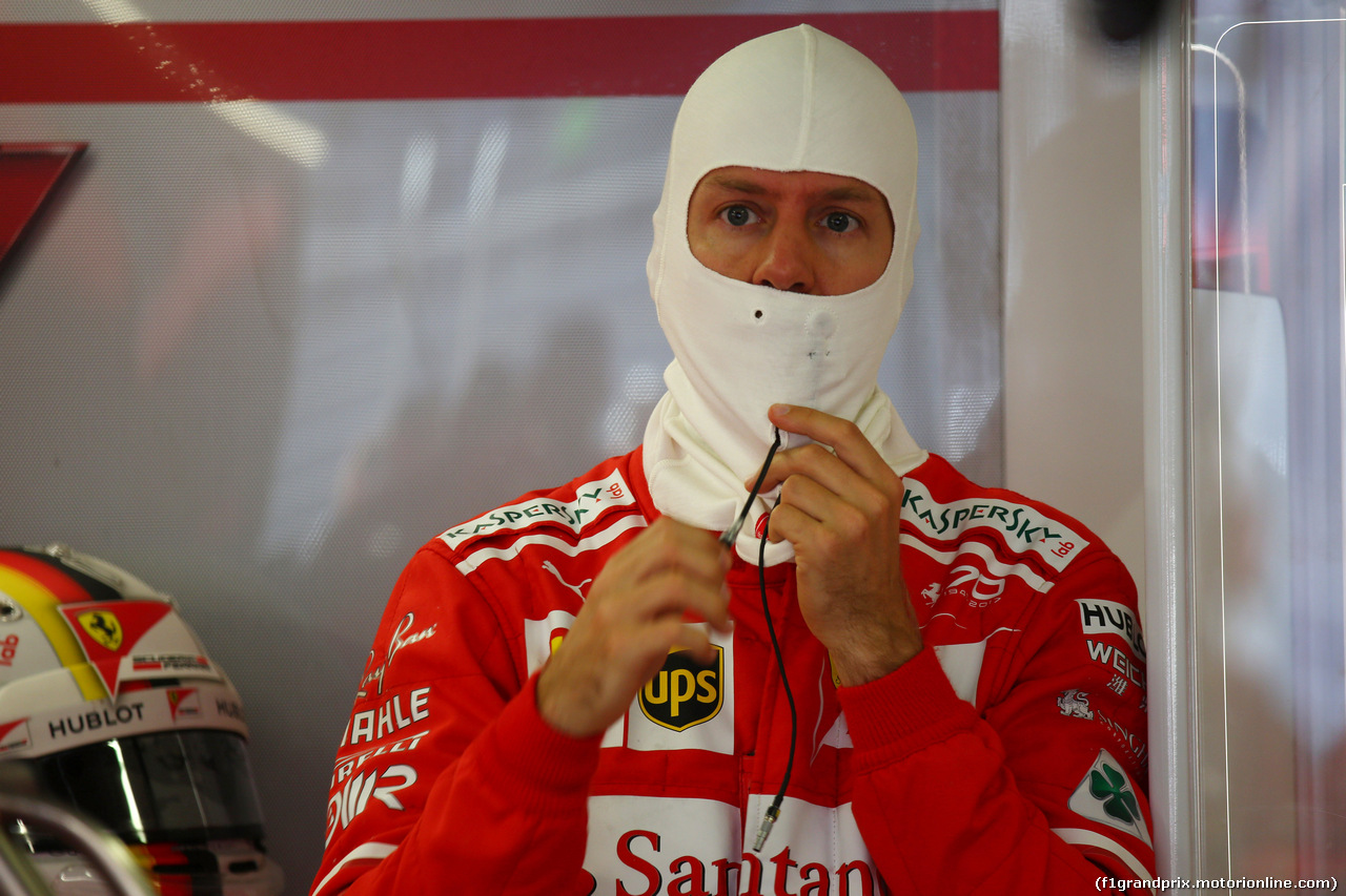 GP RUSSIA, 28.04.2017 - Prove Libere 1, Sebastian Vettel (GER) Ferrari SF70H