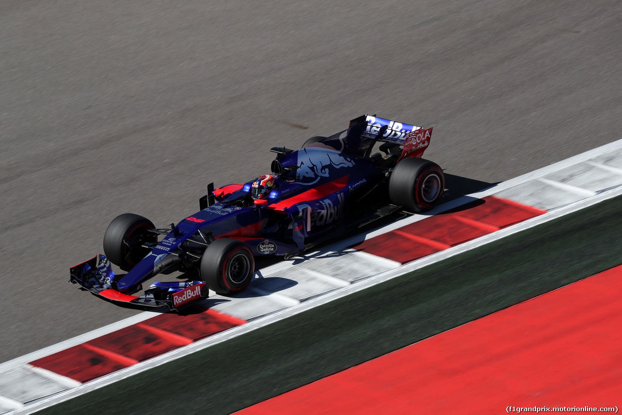 GP RUSSIA, 28.04.2017 - Prove Libere 2, Daniil Kvyat (RUS) Scuderia Toro Rosso STR12