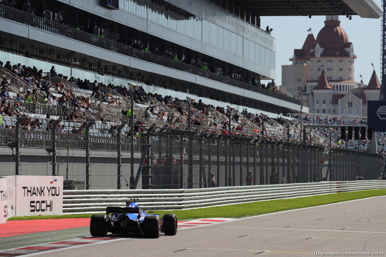 GP RUSSIA, 28.04.2017 - Prove Libere 2, Pascal Wehrlein (GER) Sauber C36