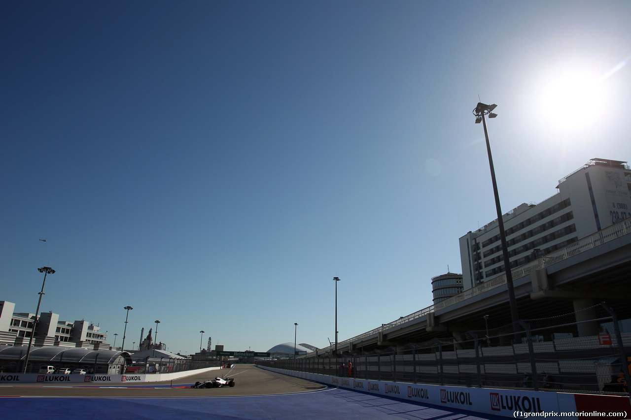 GP RUSSIA, 28.04.2017 - Prove Libere 2, Lewis Hamilton (GBR) Mercedes AMG F1 W08