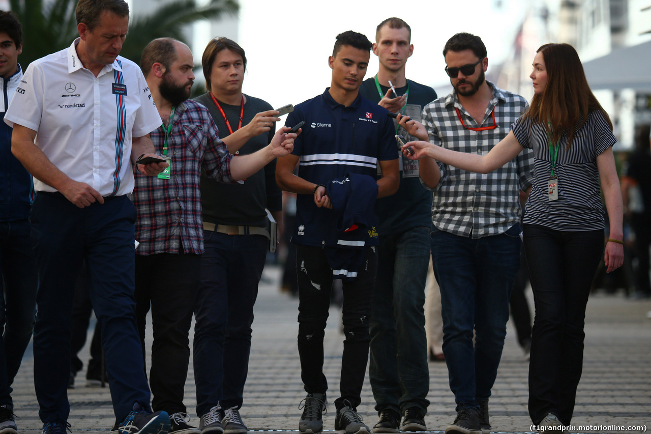 GP RUSSIA, 28.04.2017 - Pascal Wehrlein (GER) Sauber C36
