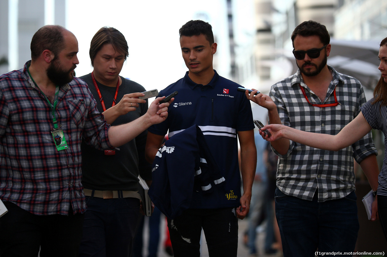 GP RUSSIA, 28.04.2017 - Pascal Wehrlein (GER) Sauber C36