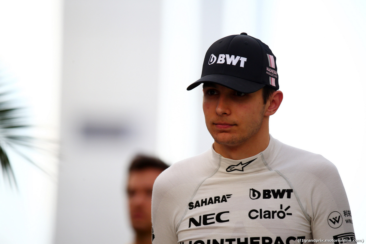 GP RUSSIA, 28.04.2017 - Esteban Ocon (FRA) Sahara Force India F1 VJM10