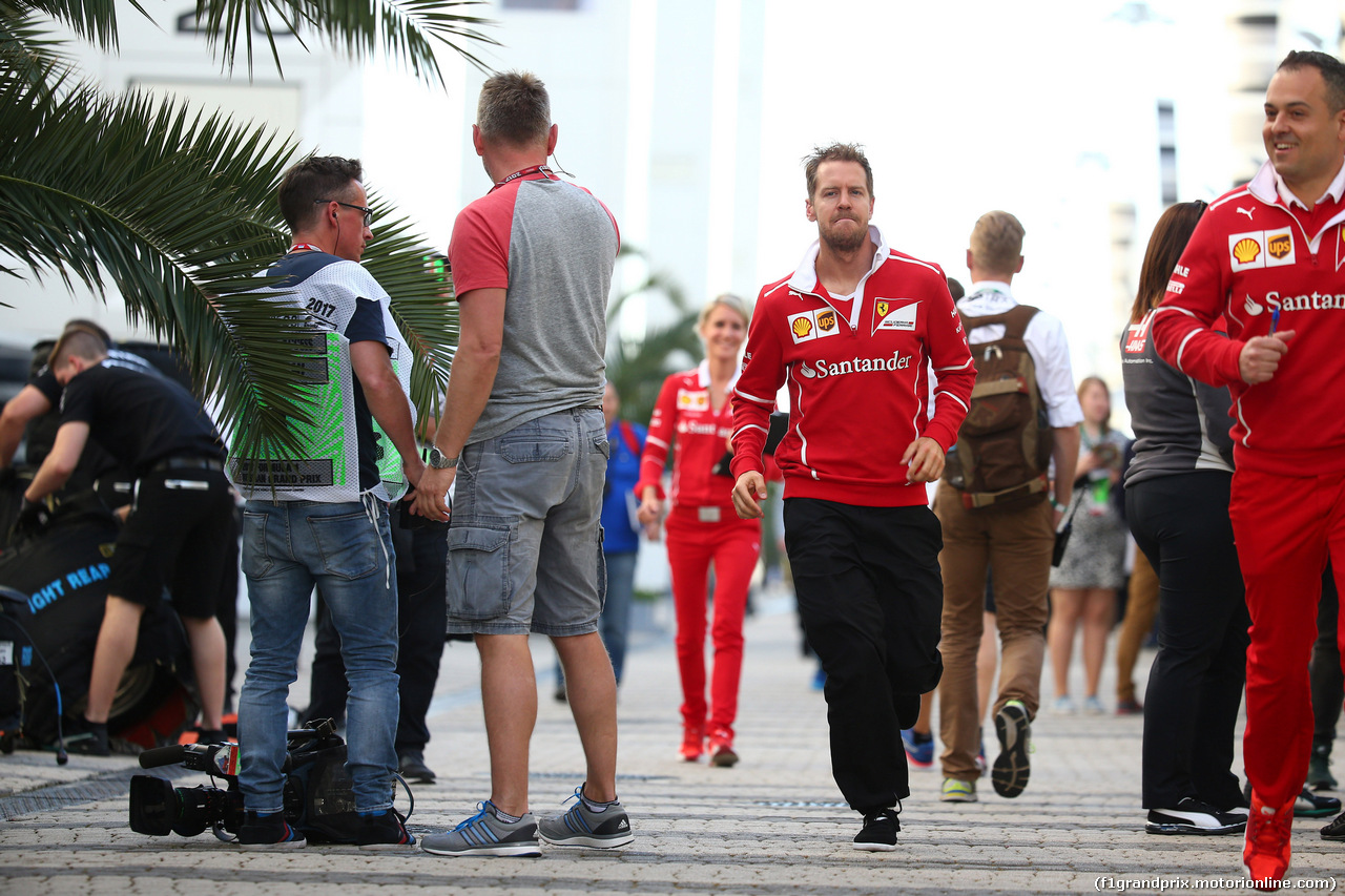 GP RUSSIA, 28.04.2017 - Sebastian Vettel (GER) Ferrari SF70H