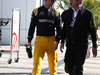 GP RUSSIA, 28.04.2017 - Free Practice 2, Nico Hulkenberg (GER) Renault Sport F1 Team RS17 e Jerome Stoll (FRA) Renault Sport F1 President