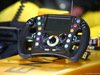 GP RUSSIA, 28.04.2017 - Free Practice 2, The steering wheel of Renault Sport F1 Team RS17