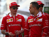 GP RUSSIA, 28.04.2017 - Kimi Raikkonen (FIN) Ferrari SF70H e Diego Ioverno (ITA) Ferrari Operations Director