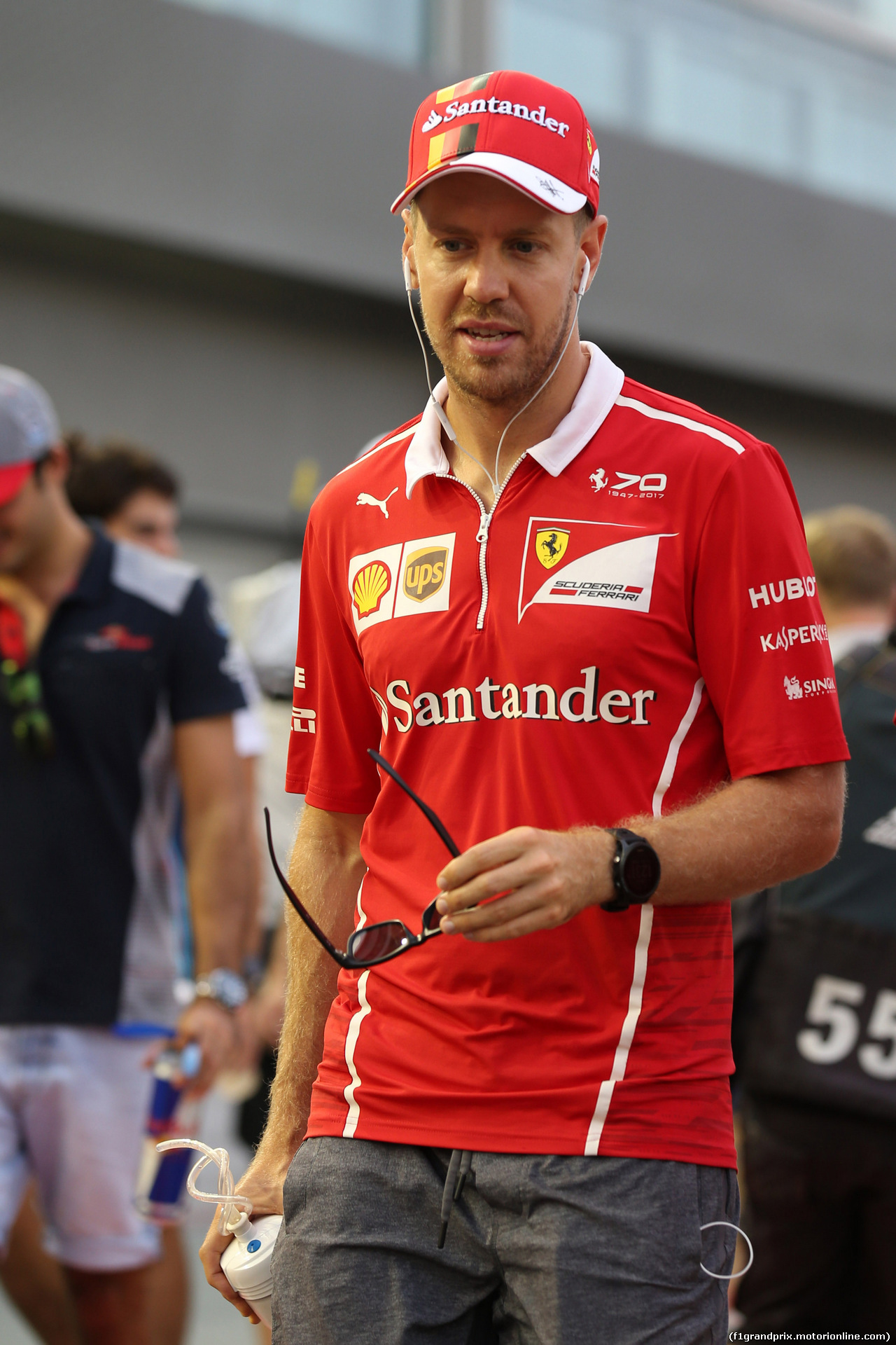 GP SINGAPORE, 17.09.2017 - Sebastian Vettel (GER) Ferrari SF70H