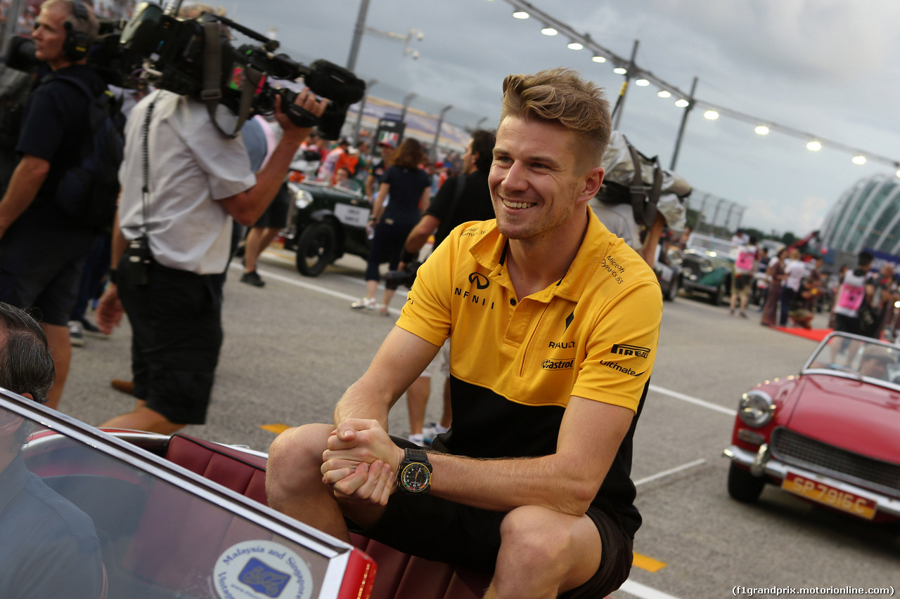 GP SINGAPORE, 17.09.2017 - Nico Hulkenberg (GER) Renault Sport F1 Team RS17