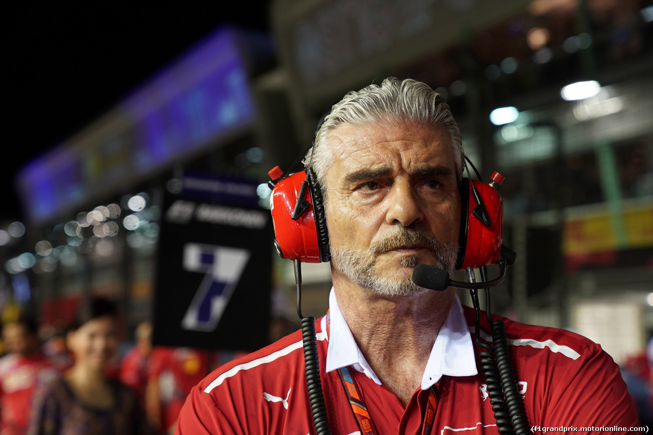 GP SINGAPORE, 17.09.2017 - Gara, Maurizio Arrivabene (ITA) Ferrari Team Principal