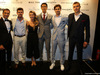 GP SINGAPORE, 16.09.2017 - Amber lounge, (L-R) Marc Gene (ESP),  Norman Nato (FRA), Sean Gelael (INA), Antonio Giovinazzi (ITA) e Sergey Sirotkin (RUS)