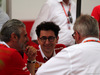 GP SINGAPORE, 17.09.2017 - Maurizio Arrivabene (ITA) Ferrari Team Principal and Mattia Binotto (ITA) Chief Technical Officer, Ferrari