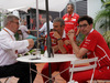 GP SINGAPORE, 17.09.2017 - Ross Brawn (GBR) Formula One Managing Director of Motorsports, Maurizio Arrivabene (ITA) Ferrari Team Principal e Mattia Binotto (ITA) Chief Technical Officer, Ferrari
