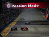 GP SINGAPORE, 17.09.2017 - Gara, Lewis Hamilton (GBR) Mercedes AMG F1 W08 e Sebastian Vettel (GER) Ferrari SF70H