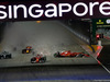 GP SINGAPORE, 17.09.2017 - Gara, Start of the race, Kimi Raikkonen (FIN) Ferrari SF70H after the crash  with Max Verstappen (NED) Red Bull Racing RB13 e Sebastian Vettel (GER) Ferrari SF70H