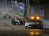 GP SINGAPORE, 17.09.2017 - Gara, The Safety car e Lewis Hamilton (GBR) Mercedes AMG F1 W08