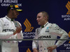 GP SINGAPORE, 17.09.2017 - Gara, Lewis Hamilton (GBR) Mercedes AMG F1 W08 e 3rd place Valtteri Bottas (FIN) Mercedes AMG F1 W08