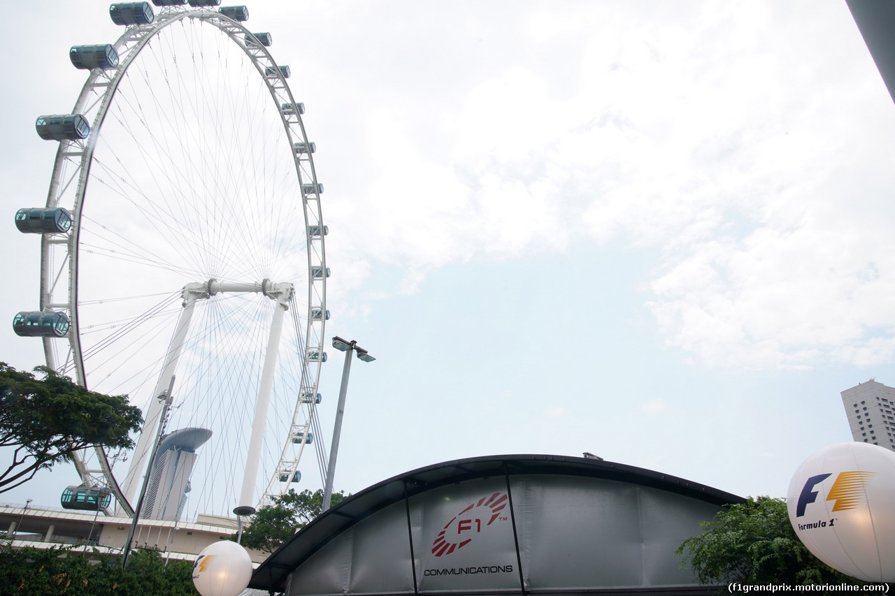 GP SINGAPORE, 14.09.2017 - Circuit Atmosphere