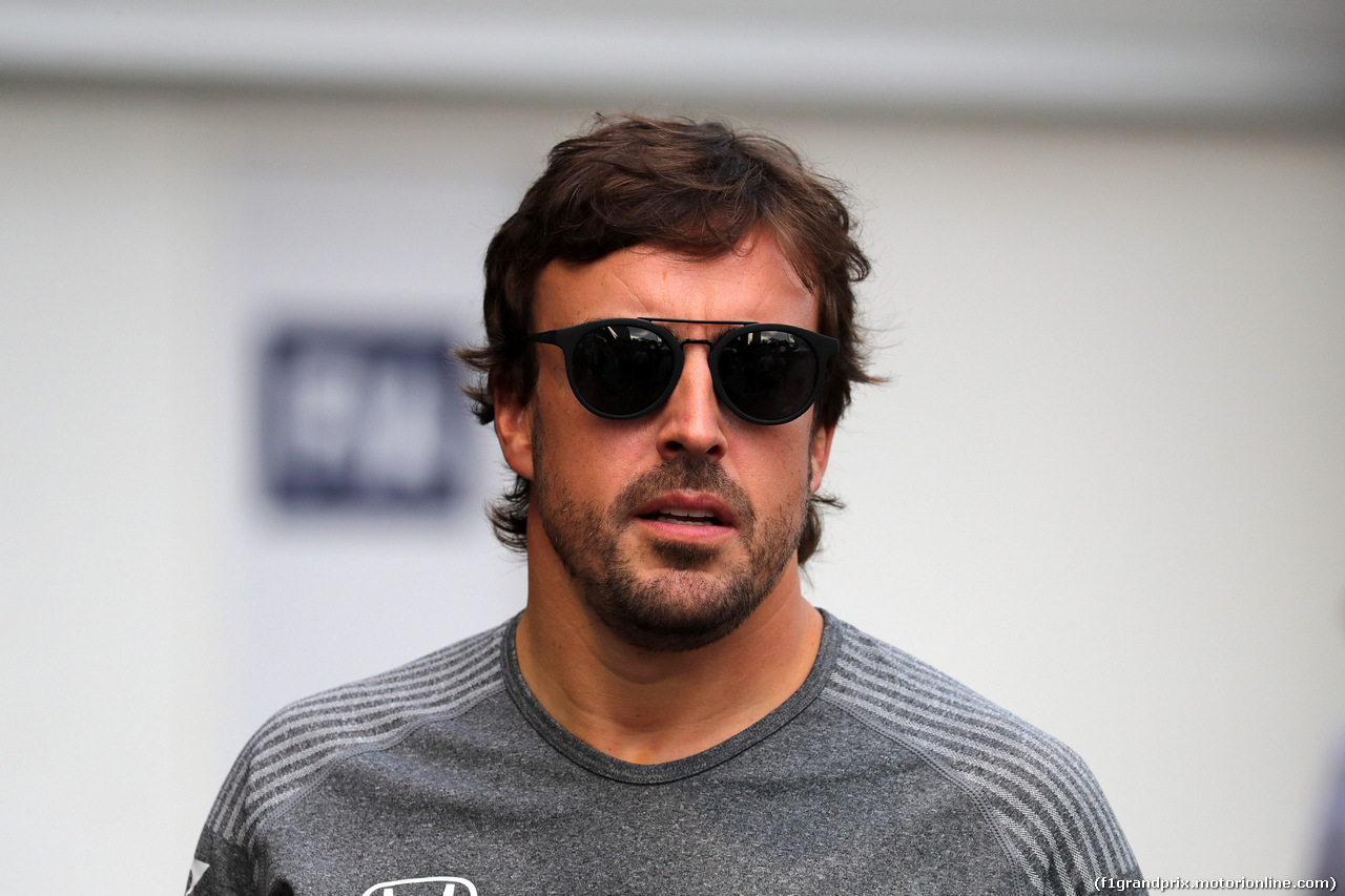 GP SINGAPORE, 14.09.2017 - Fernando Alonso (ESP) McLaren MCL32