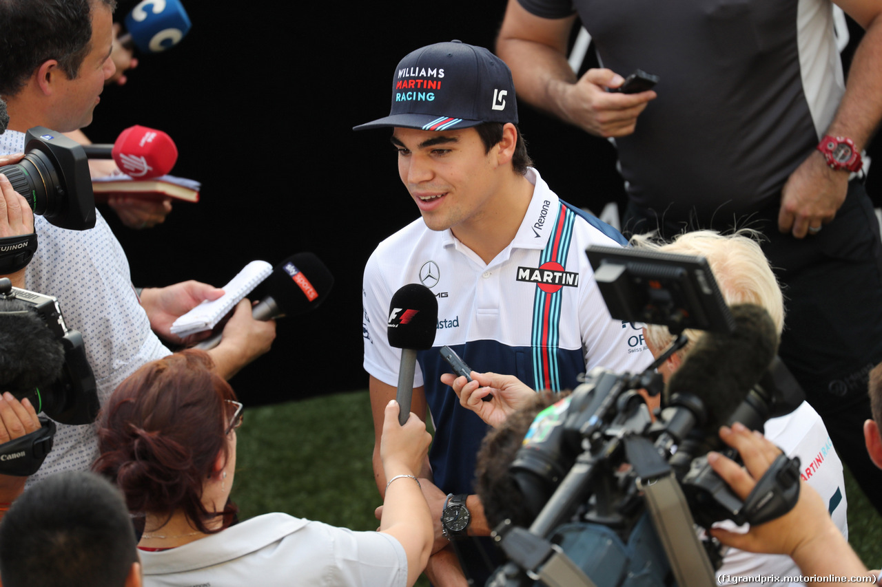 GP SINGAPORE, 14.09.2017 - Lance Stroll (CDN) Williams FW40