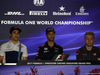 GP SINGAPORE, 14.09.2017 - Conferenza Stampa, Lance Stroll (CDN) Williams FW40, Daniel Ricciardo (AUS) Red Bull Racing RB13 e Kevin Magnussen (DEN) Haas F1 Team VF-17