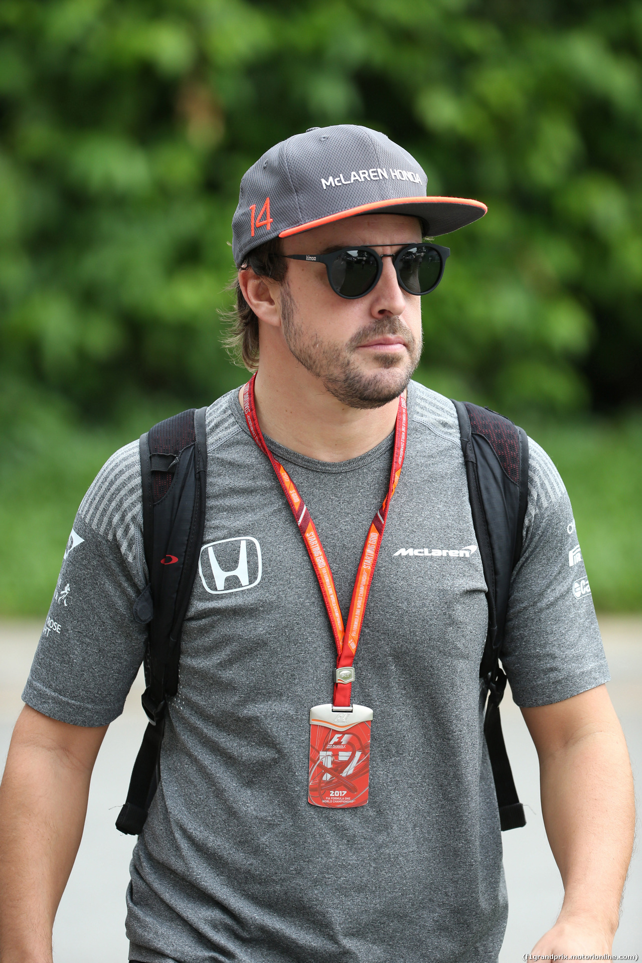 GP SINGAPORE, 16.09.2017 - Fernando Alonso (ESP) McLaren MCL32