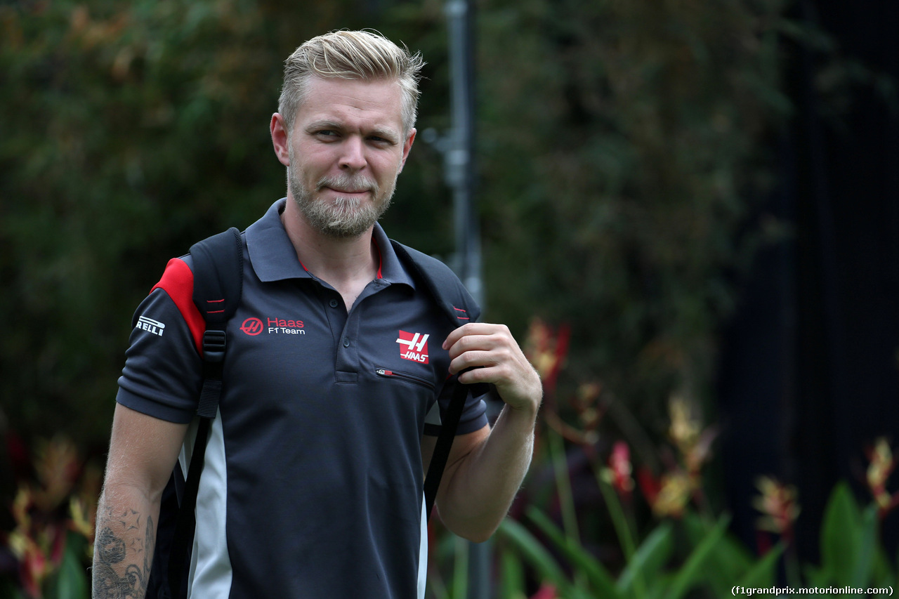 GP SINGAPORE, 16.09.2017 - Kevin Magnussen (DEN) Haas F1 Team VF-17