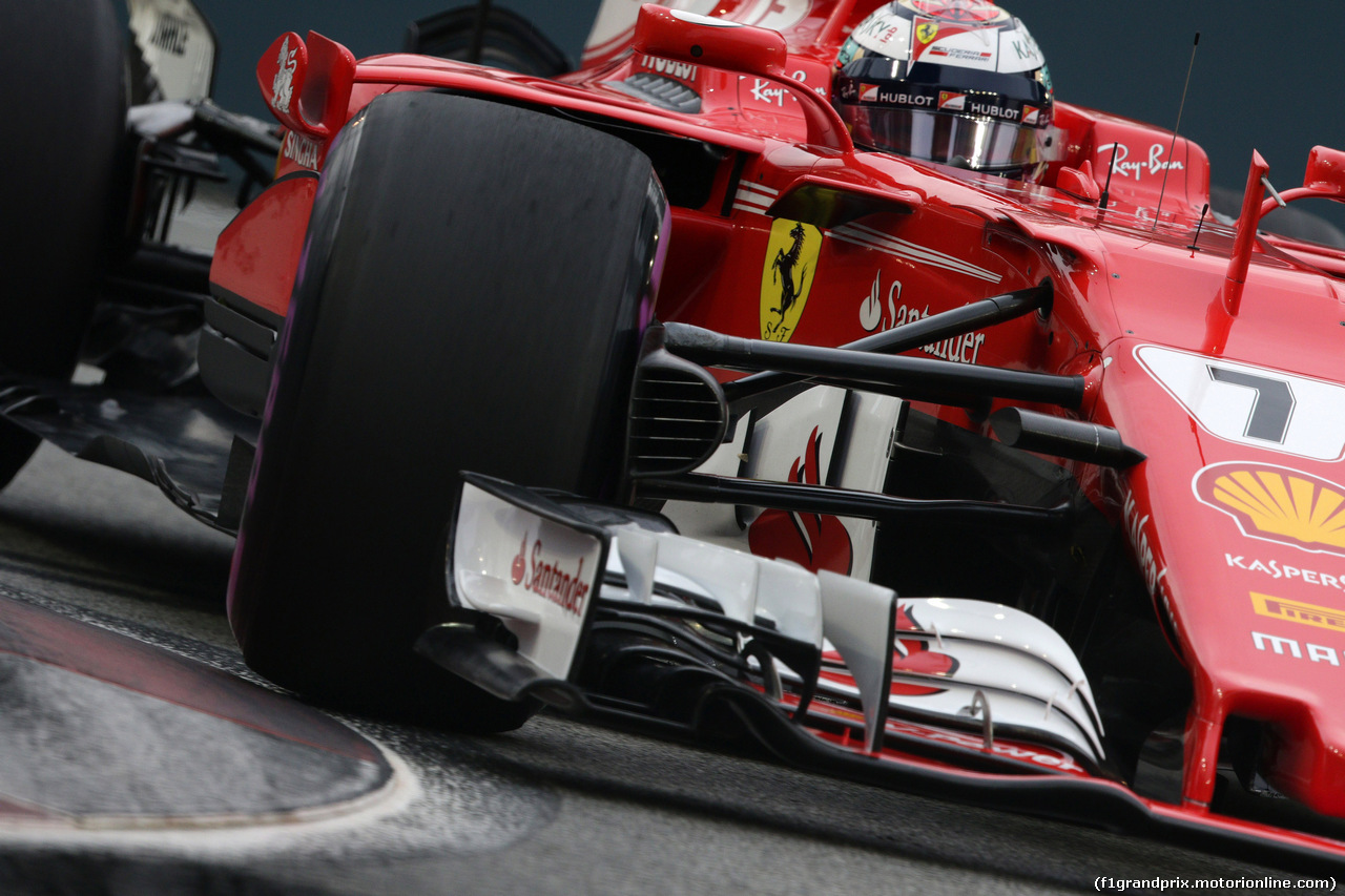 GP SINGAPORE, 16.09.2017 - Prove Libere 3, Kimi Raikkonen (FIN) Ferrari SF70H