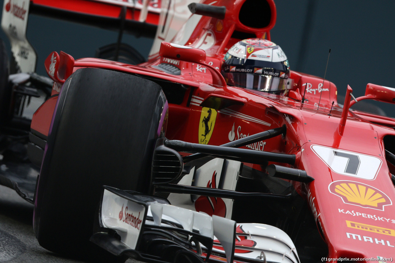 GP SINGAPORE, 16.09.2017 - Prove Libere 3, Kimi Raikkonen (FIN) Ferrari SF70H