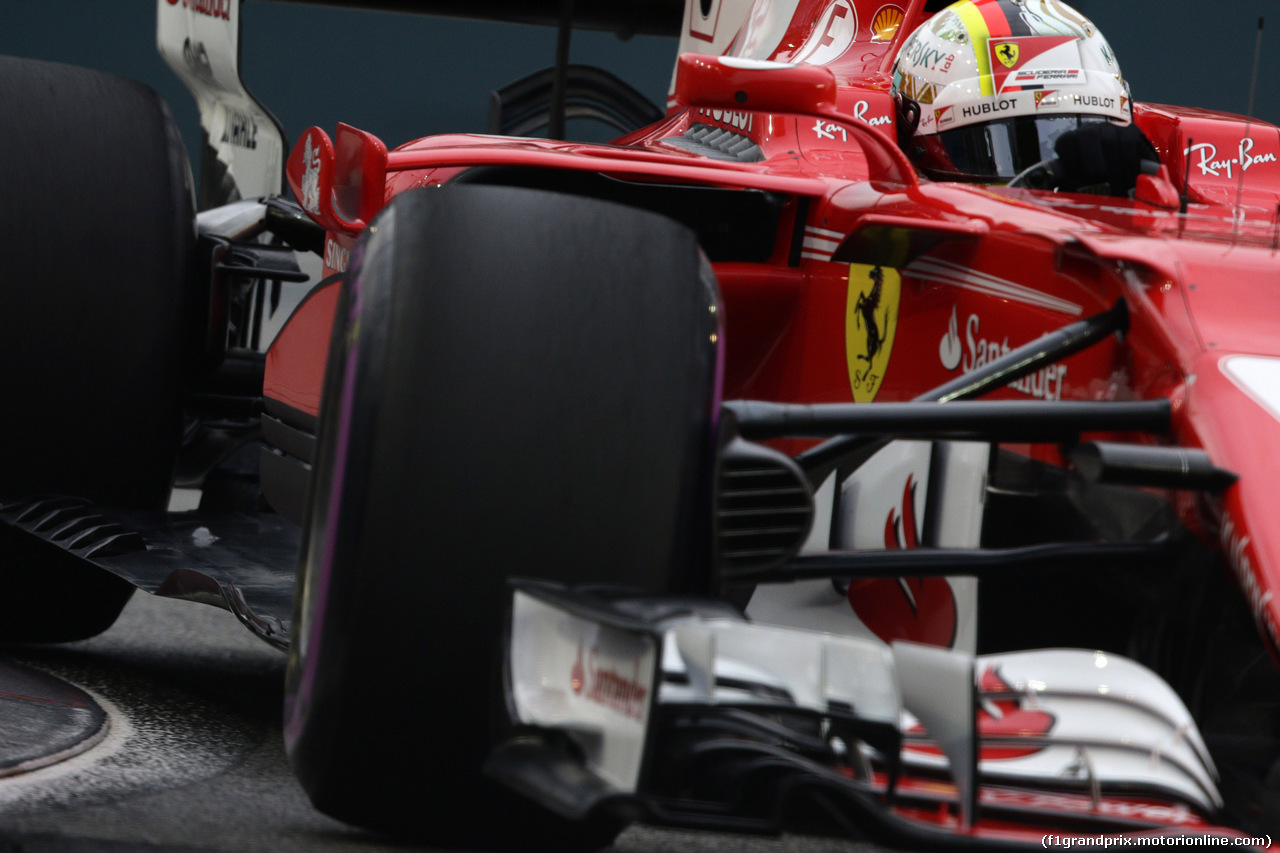 GP SINGAPORE, 16.09.2017 - Prove Libere 3, Sebastian Vettel (GER) Ferrari SF70H