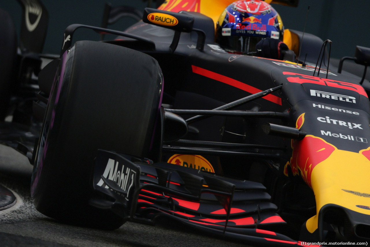 GP SINGAPORE, 16.09.2017 - Prove Libere 3, Max Verstappen (NED) Red Bull Racing RB13